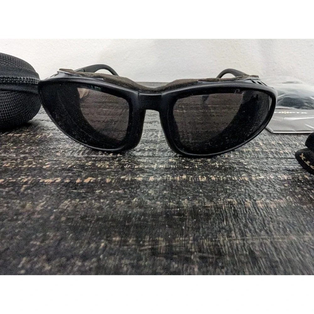 PANOPTX Raptor Black Plastic frames Goggles Protective Glasses With Case